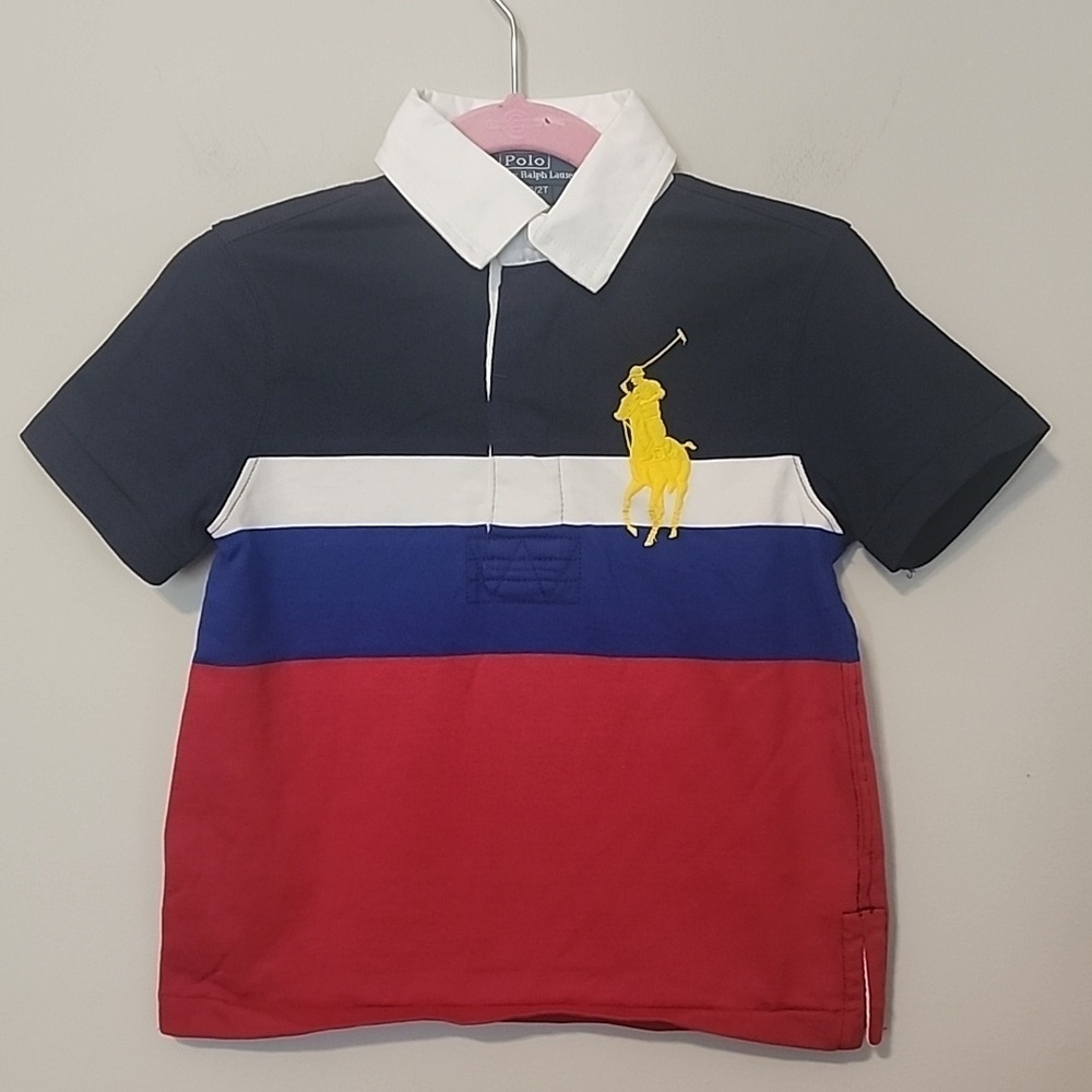 Polo Ralph Lauren boy size 2 / 2T Big pony logo shirt
